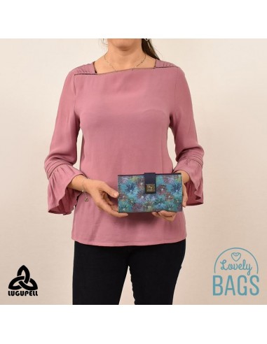 Billetera grande Lugupell - Floral
