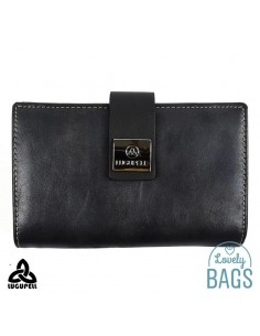 Carteira preto metálico Lugupell - Zamack