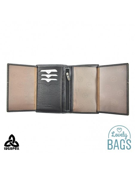 Carteira preto metálico Lugupell - Zamack