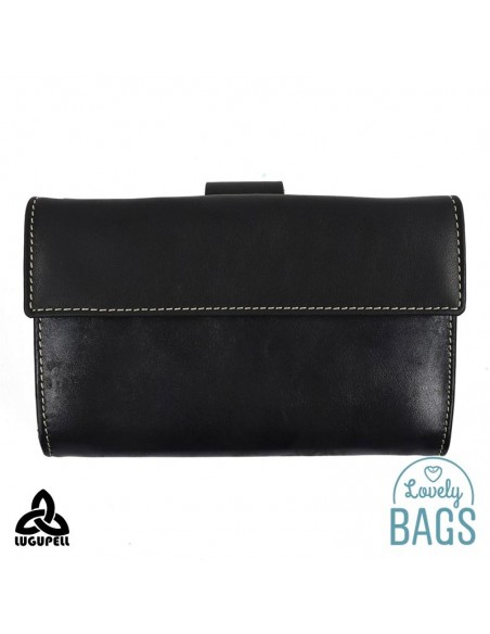 Carteira preto metálico Lugupell - Zamack