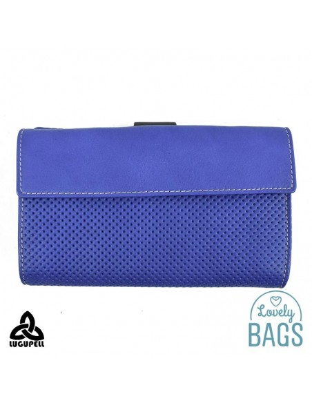 Cartera gran amb Rfid Lugupell Blau - Cozumel