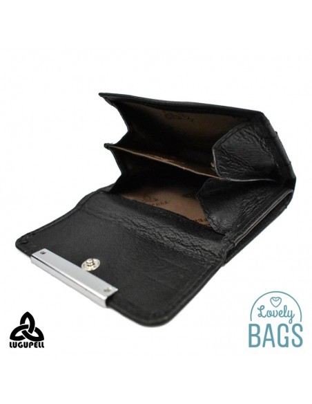 Cartera monedero Lugupell negro