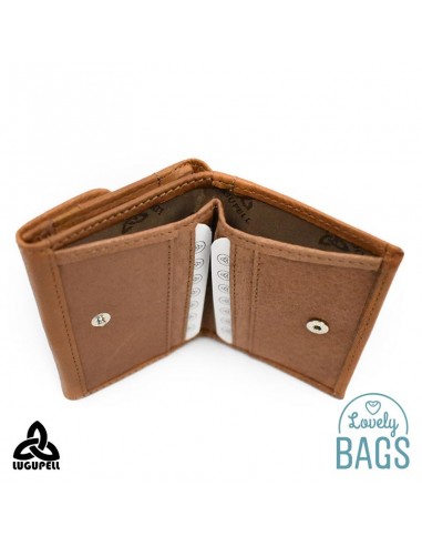 Cartera monedero Lugupell cuero