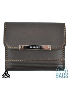 Cartera monedero Lugupell marrón