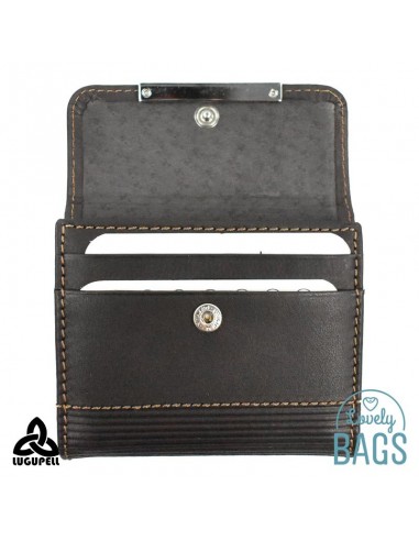 Cartera monedero Lugupell marrón