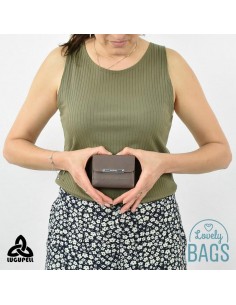 Cartera monedero Lugupell taupe 2