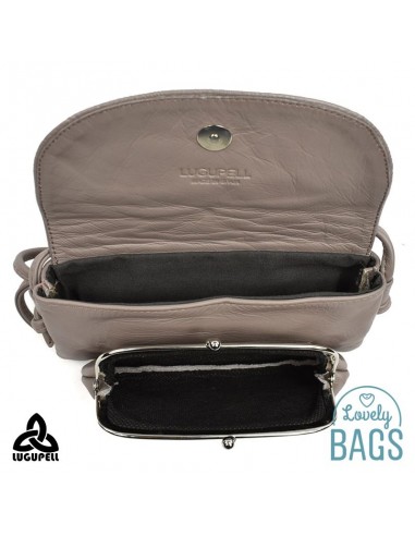 Mini bandolera Lugupell visón
