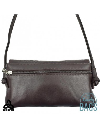 Mini bandolera Lugupell marrón oscuro