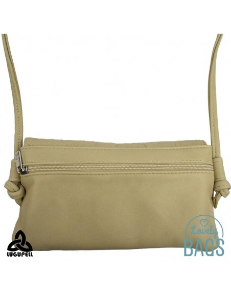 Mini bandolera Lugupell beig