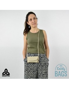 Mini bandolera Lugupell beig 2