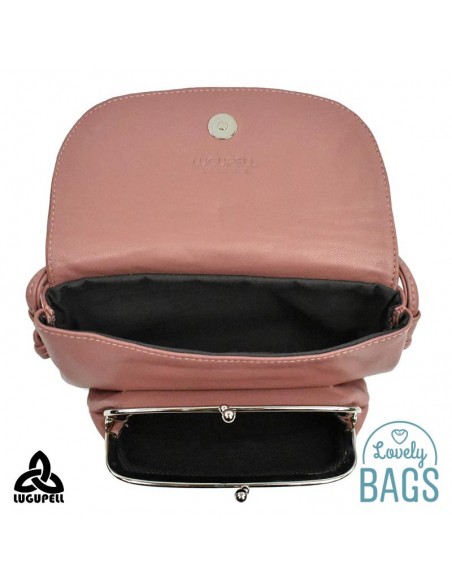 Mini bandolera Lugupell rosa