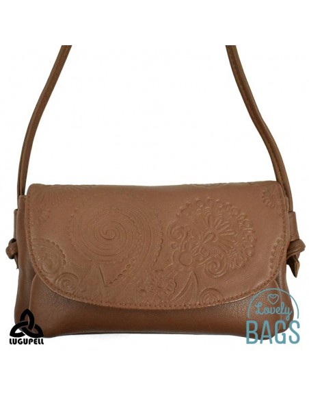 Mini bandolera Lugupell marrón