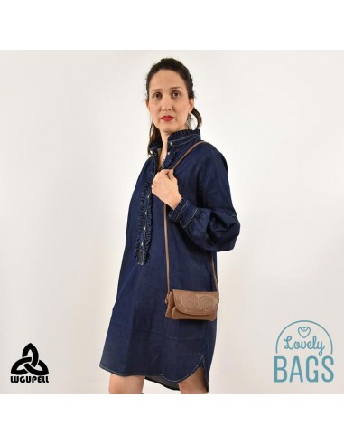 Mini bandolera Lugupell marró