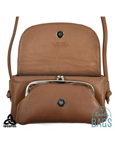 Mini bandolera Lugupell marró