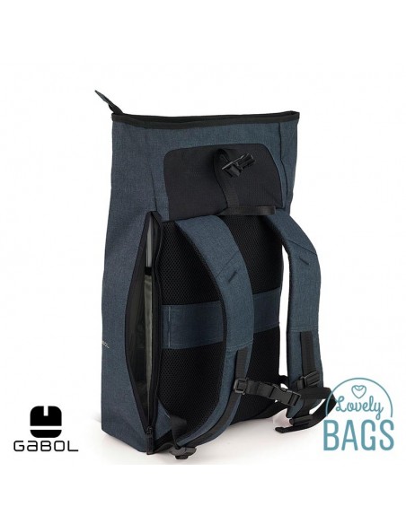 Mochila urbana impermeable portátil 15.6 Gabol - Random university
