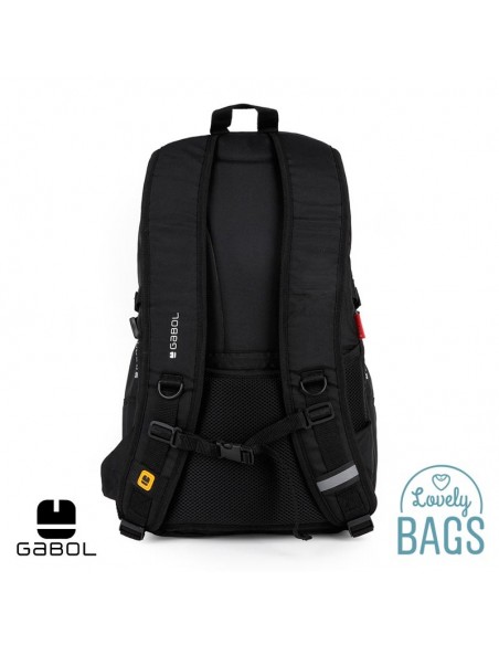 Mochila grande ordenador 15.6 con doble compartimento Gabol - Biker
