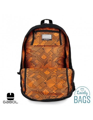 Mochila grande de pc 15.6 com compartimento duplo Gabol - Biker