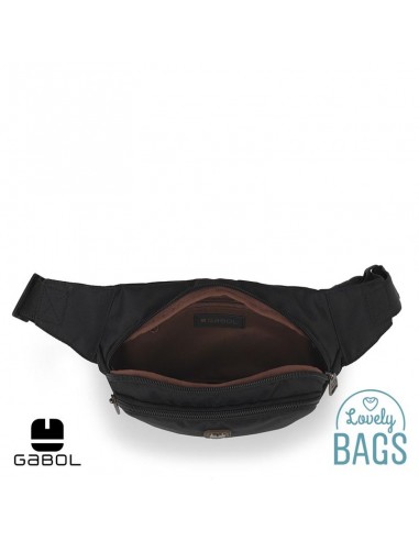 Ronyonera negra impermeable Gabol - Buddy