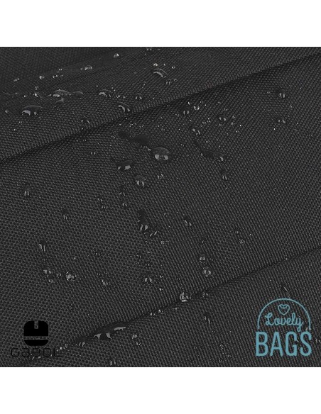 Ronyonera negra impermeable Gabol - Buddy