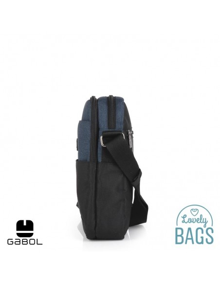 Bandolera doble compartimento Gabol - Nilo man