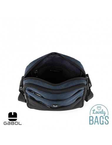 Bandolera doble compartiment Gabol - Nilo man