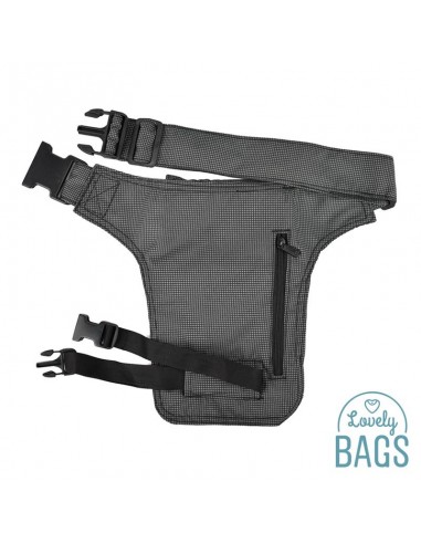 Fanny pack de perna em xadrez - Victor