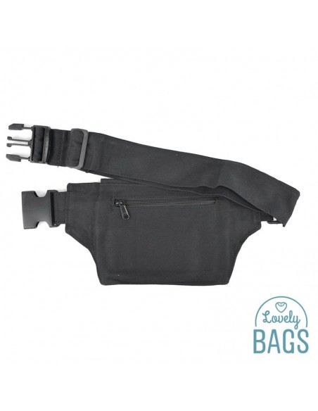 Ronyonera negra amb solapament Pouch