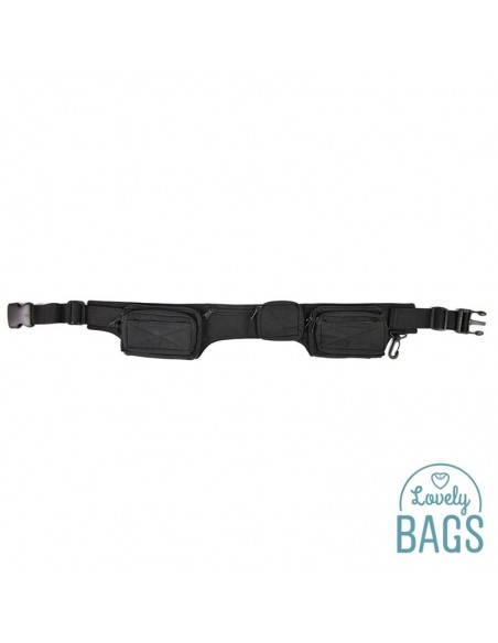 Riñonera cinturón negro pequeño - Thailand Belt