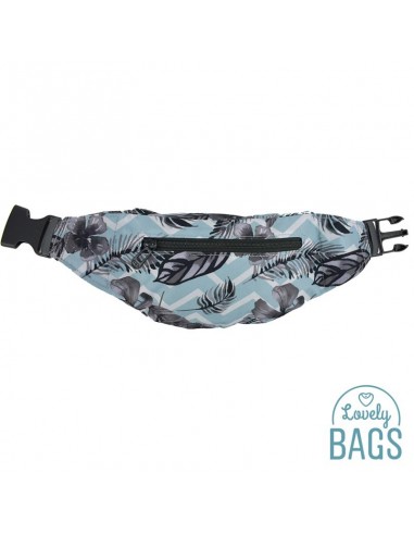 Ronyonera esportiva estampat blau Coolpack - Surf palms