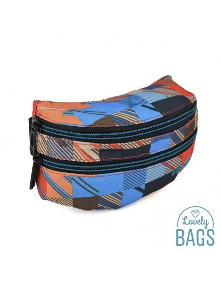 Bolsa de cintura estampado quadrículas Coolpack - Motion check