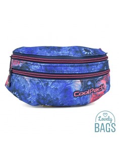 Ronyonera esport blau flors Coolpack - Pink Magnolia