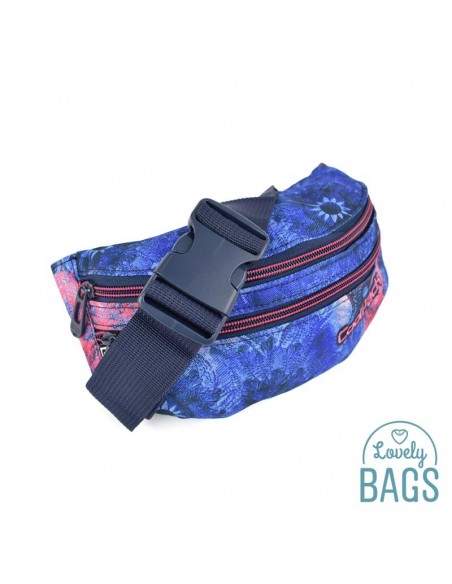 Ronyonera esport blau flors Coolpack - Pink Magnolia