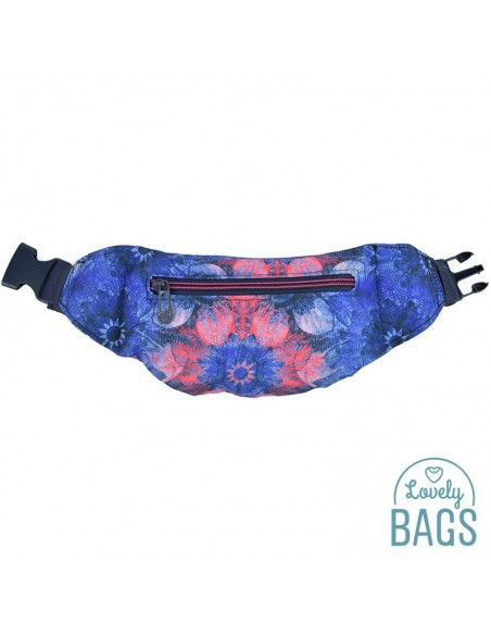 Ronyonera esport blau flors Coolpack - Pink Magnolia