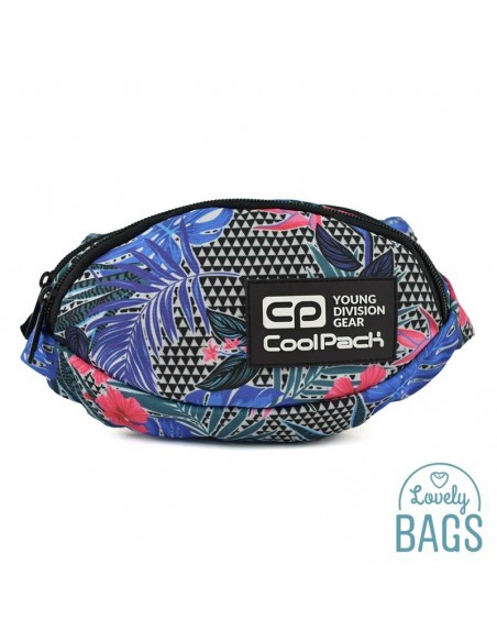 Riñonera estampado hawaiano Coolpack - Aloha Blue
