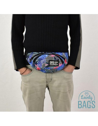 Riñonera estampado hawaiano Coolpack - Aloha Blue