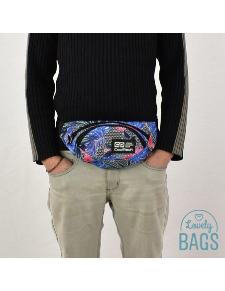 Ronyonera estampat hawaià Coolpack - Aloha Blue