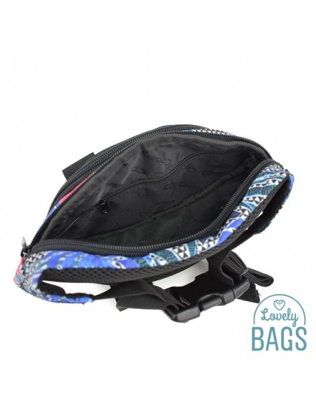 Mala de cintura sport estampado havaiano Coolpack - Aloha Blue