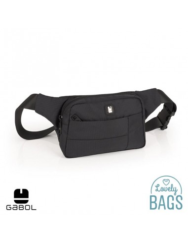 Ronyonera plana negra impermeable Gabol - Kendo