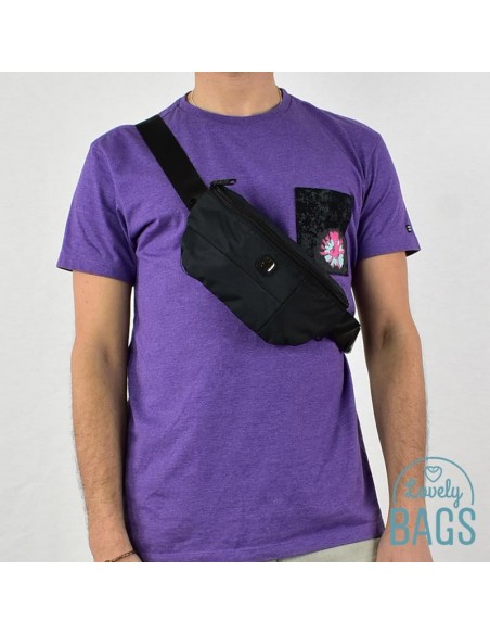 Ronyonera impermeable negra Gabol - Kendo Eco