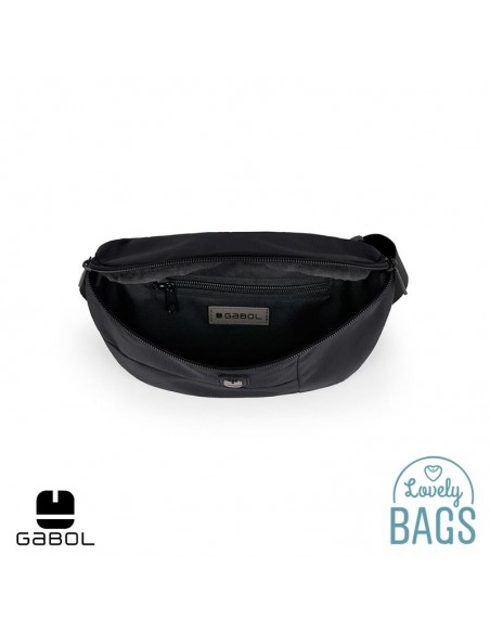 Ronyonera impermeable negra Gabol - Kendo Eco