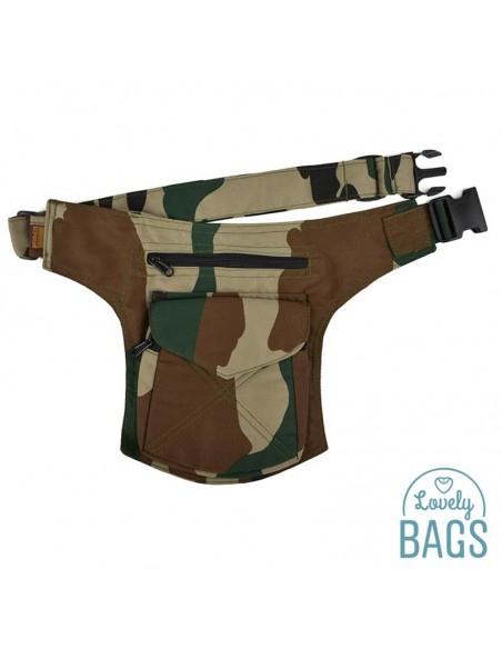 Bolsa de cintura de camuflagem - Stitching