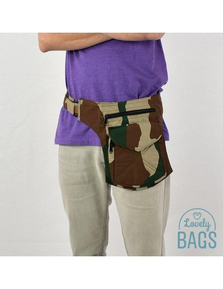 Ronyonera camuflatge - Stitching