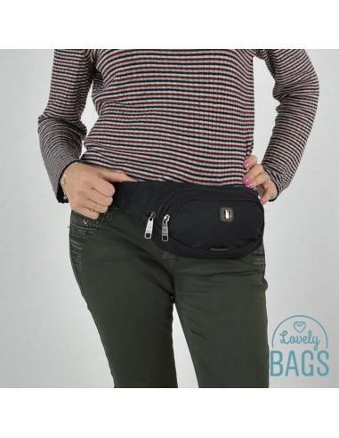 Ronyonera negra impermeable Gabol - Buddy