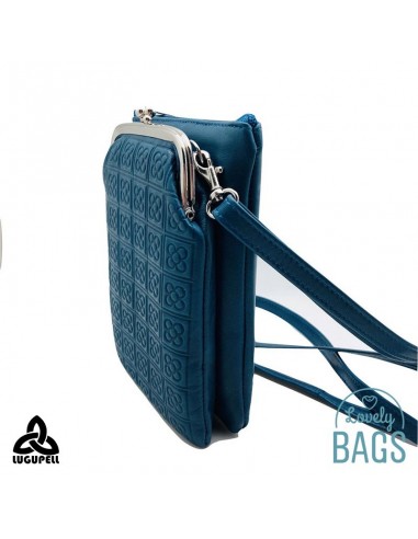 Bolsa de telemóvel azul petroleo Lugupell - Panot