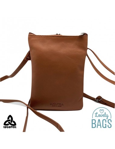 Bolsa a tiracolo pele para telemóvel Lugupell - Panot
