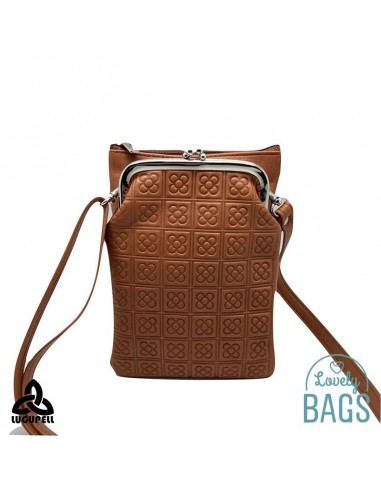 Bolsa a tiracolo pele para telemóvel Lugupell - Panot