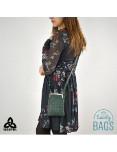 Bolso Bandolera verde para móvil Lugupell - Panot