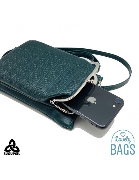 Bolso Bandolera verde para móvil Lugupell - Panot