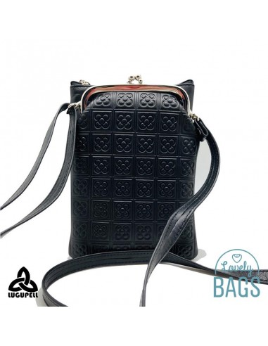 Mala a tiraracolo preta para telemóvel Lugupell - Panot