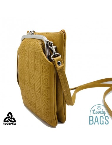 Bandolera mostaza porta móvil Lugupell - Panot